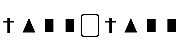 Cut Outs for 3D FX  Free Fonts Download