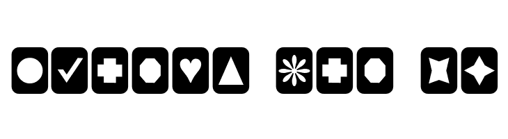 Cut Outs for 3D FX  Free Fonts Download