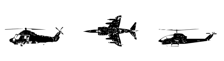 Air Force  Free Fonts Download