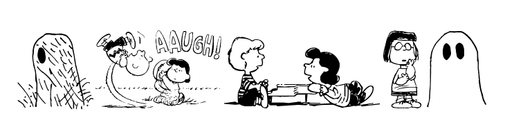Peanuts Gang Dings  Free Fonts Download