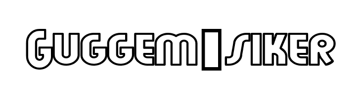 Feuerfeste Outline Normal  Free Fonts Download