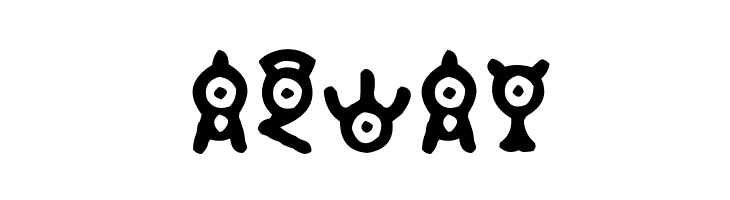 Pokemon: Annon  Free Fonts Download