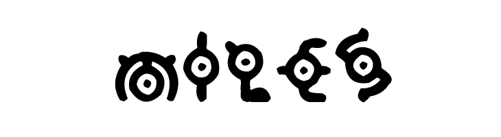 Pokemon: Annon  Free Fonts Download