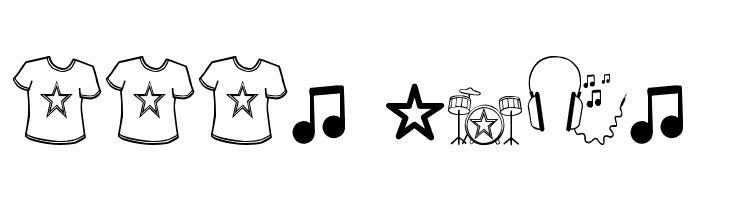 Rock Star  Free Fonts Download