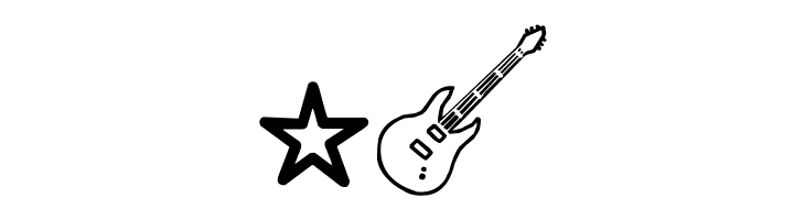 Rock Star  Free Fonts Download