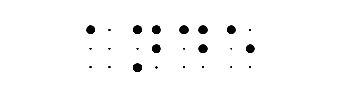 Braile-font  Free Fonts Download