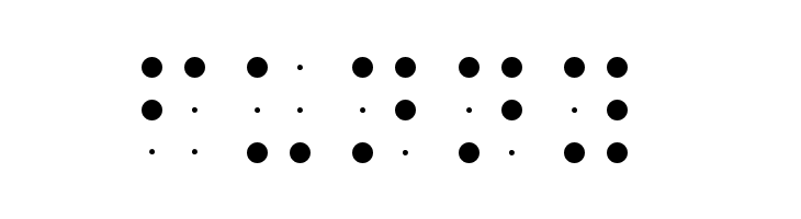 Braile-font  Free Fonts Download