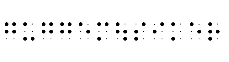 Braile-font  Free Fonts Download