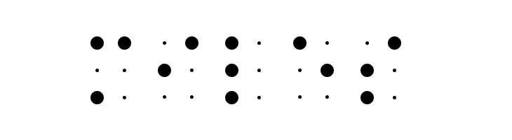 Braile-font  Free Fonts Download
