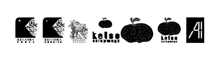 AI kelso D   is dingbat  Free Fonts Download