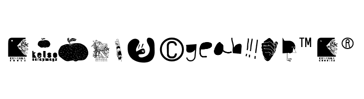 AI kelso D   is dingbat  Free Fonts Download