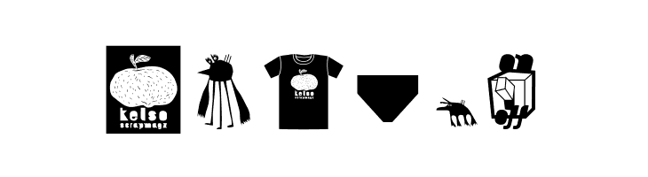 AI kelso D   is dingbat  Free Fonts Download