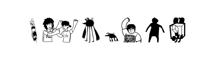 AI kelso D   is dingbat  Free Fonts Download