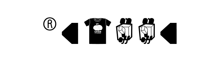 AI kelso D   is dingbat  Free Fonts Download