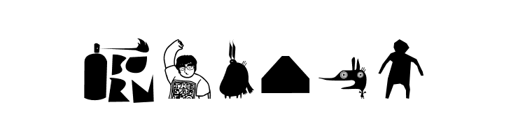 AI kelso D   is dingbat  Free Fonts Download