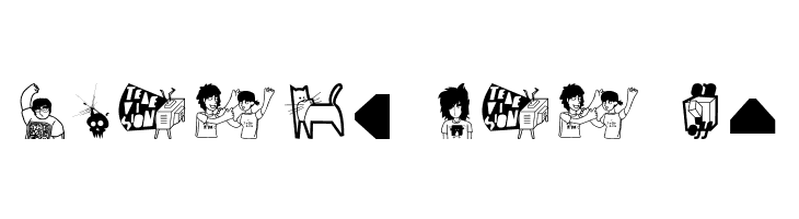 AI kelso D   is dingbat  Free Fonts Download