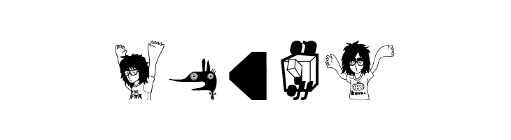 AI kelso D   is dingbat  Free Fonts Download