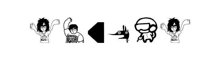 AI kelso D   is dingbat  Free Fonts Download