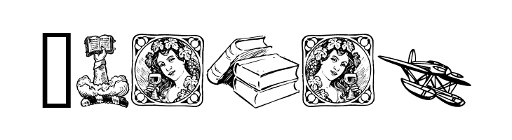 Listemagerens Ny Dingbats  Free Fonts Download