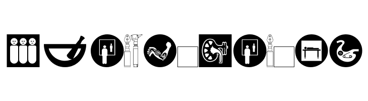 HealthcareSymbols  Free Fonts Download