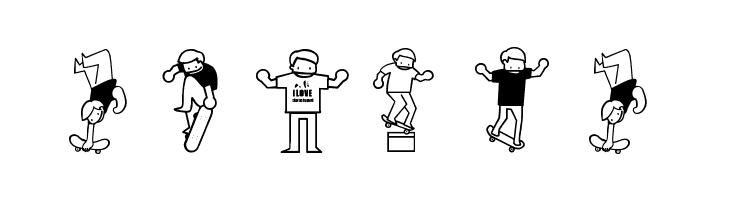 Rodney Mullen King  Free Fonts Download