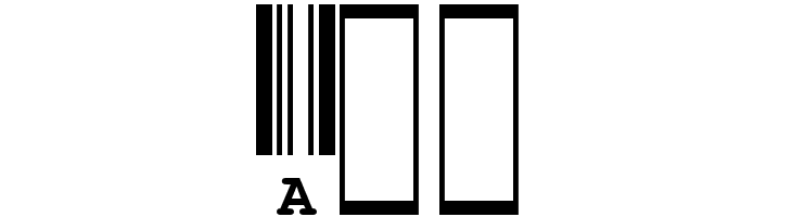 CIA-Code-39-Medium-Text  Free Fonts Download