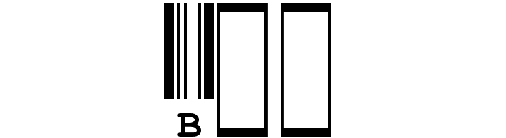 CIA-Code-39-Medium-Text  Free Fonts Download