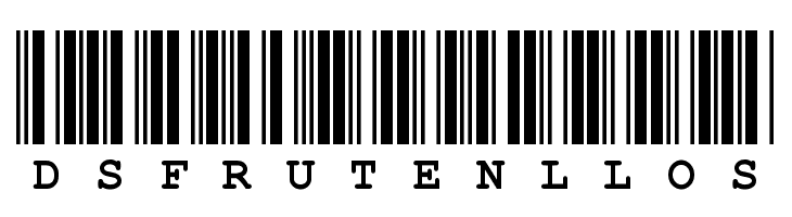 CIA-Code-39-Medium-Text  Free Fonts Download