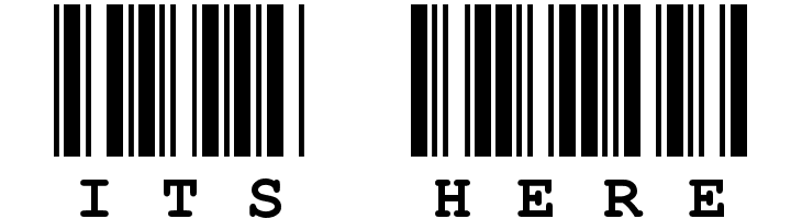 CIA-Code-39-Medium-Text  Free Fonts Download