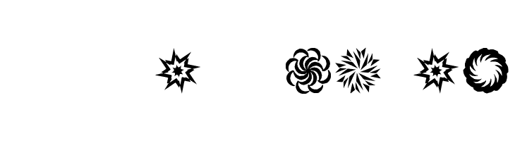 In The Zone Dingbats  Free Fonts Download