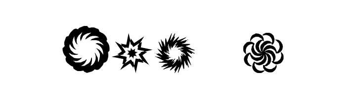 In The Zone Dingbats  Free Fonts Download