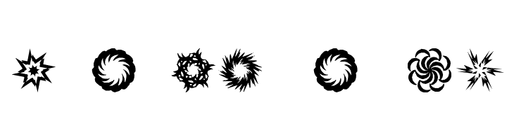 In The Zone Dingbats  Free Fonts Download