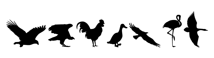 Birds of a Feather  Free Fonts Download