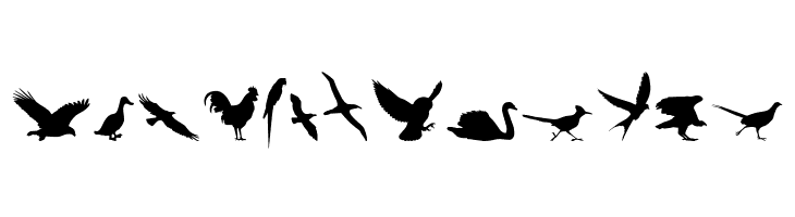 Birds of a Feather  Free Fonts Download
