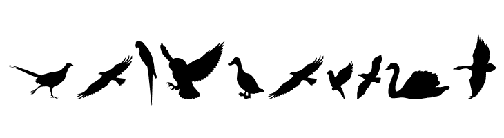 Birds of a Feather  Free Fonts Download