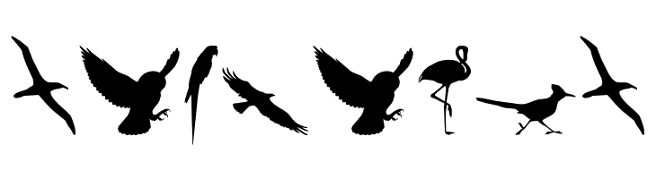 Birds of a Feather  Free Fonts Download