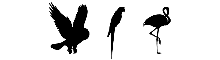 Birds of a Feather  Free Fonts Download