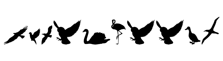 Birds of a Feather  Free Fonts Download