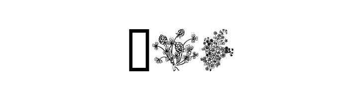 In my garden  Free Fonts Download