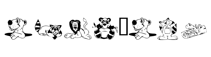 KR Lil Buddies  Free Fonts Download