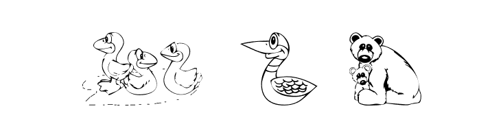 KR Lil Buddies  Free Fonts Download