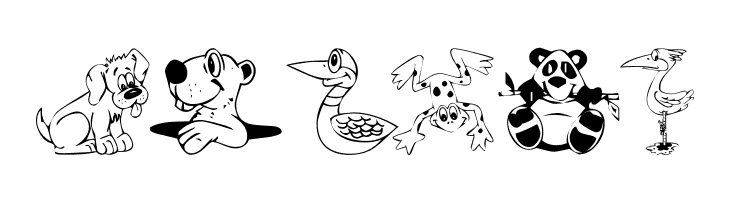 KR Lil Buddies  Free Fonts Download