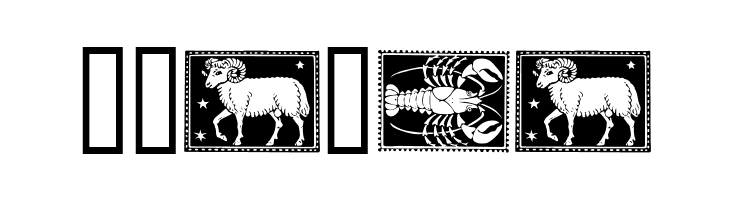 Zodiac01  Free Fonts Download