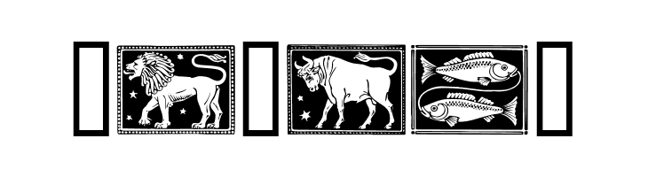 Zodiac01  Free Fonts Download