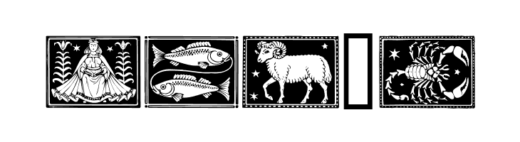 Zodiac01  Free Fonts Download