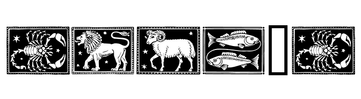 Zodiac01  Free Fonts Download