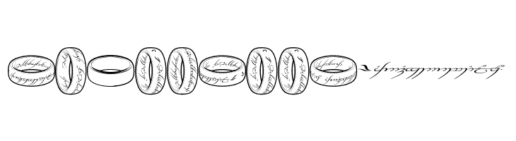 TheOneRing  Free Fonts Download
