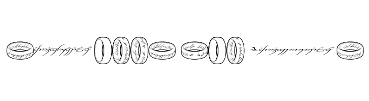 TheOneRing  Free Fonts Download