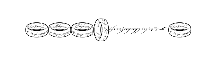 TheOneRing  Free Fonts Download