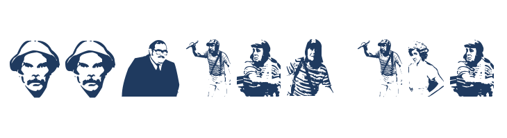 EL CHAVO DEL 8 font — Lorem ipsum body text preview